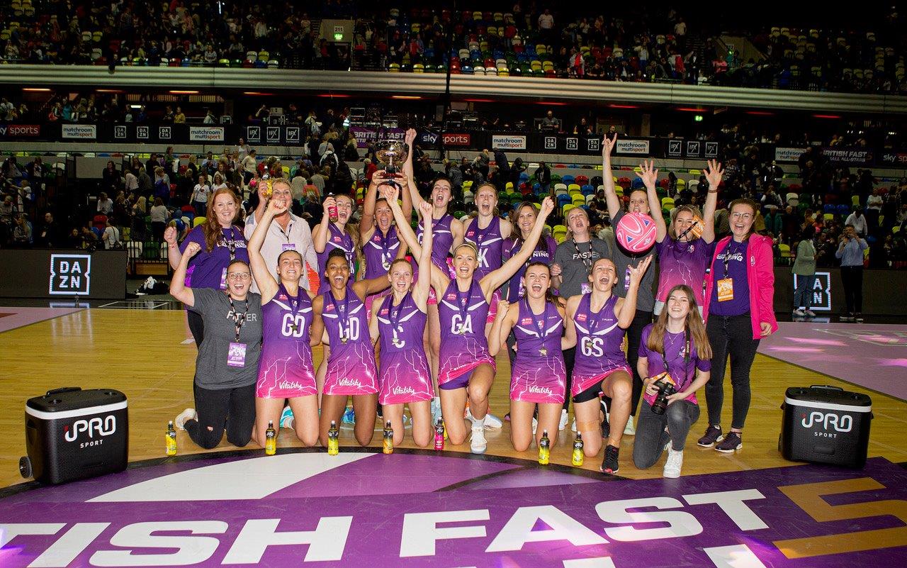 Harten Stars As Lightning Strike For Second Time At British Fast5 Netball All-Stars Championship